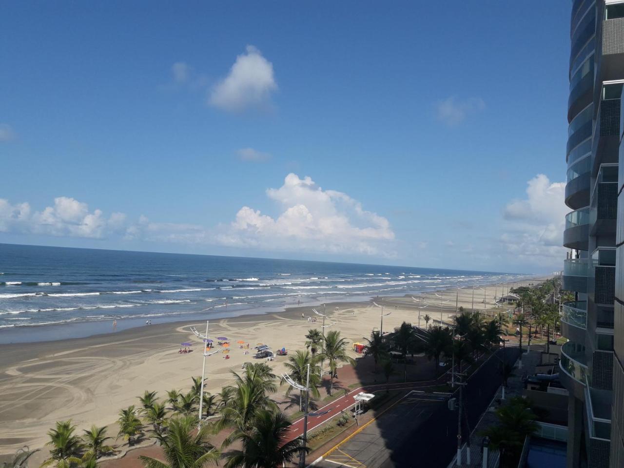 فندق Solemarفي  Apartamento De Frente O Mar Praia Grande المظهر الخارجي الصورة