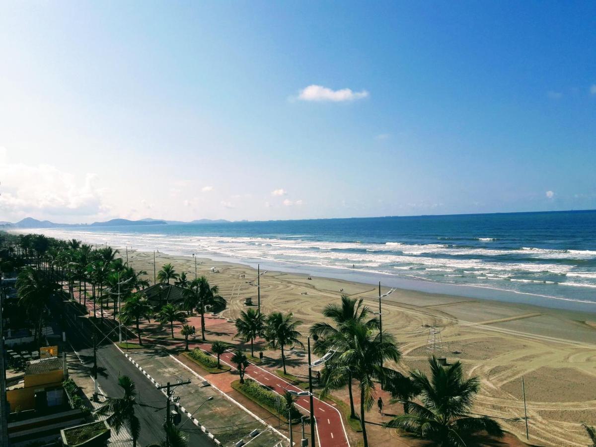 فندق Solemarفي  Apartamento De Frente O Mar Praia Grande المظهر الخارجي الصورة