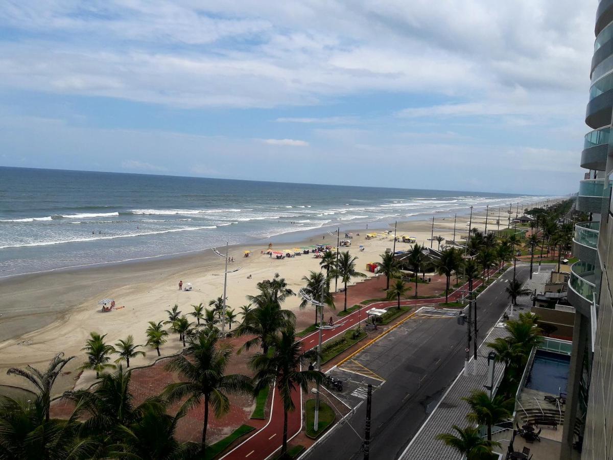 فندق Solemarفي  Apartamento De Frente O Mar Praia Grande المظهر الخارجي الصورة